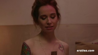 Fuck Machine Party with Four Beautiful Ersties Babes Orgy